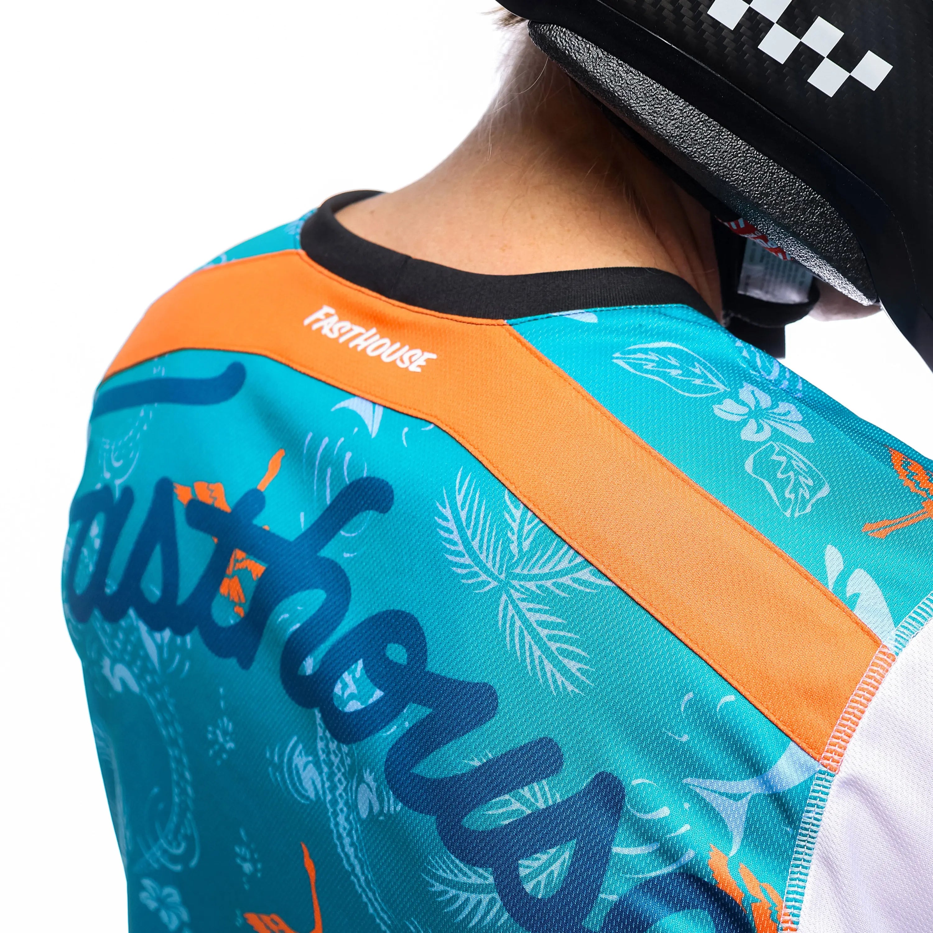 TB Island Hopping Grindhouse Jersey - White - Fasthouse