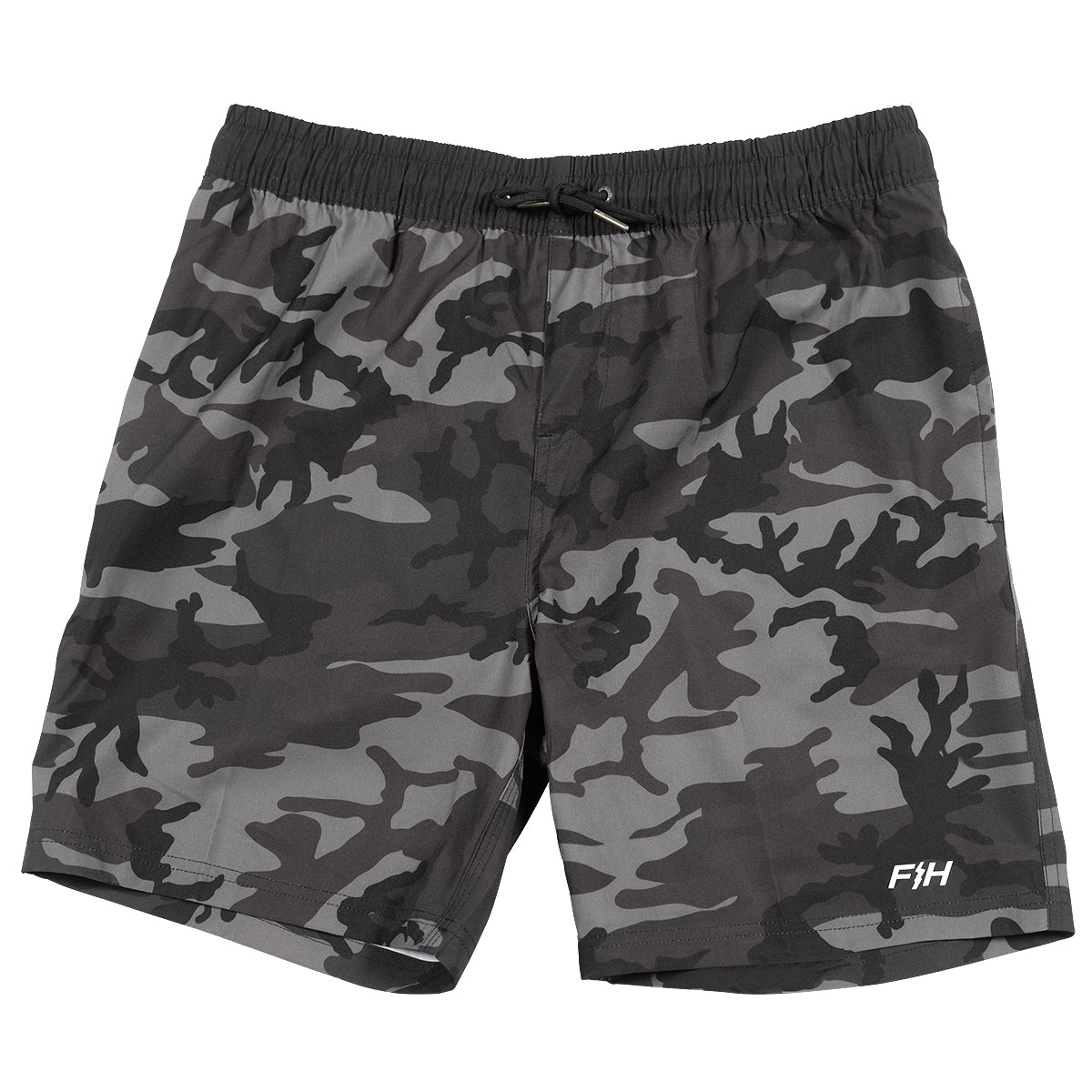 Jack Hybrid Short - Black Camo