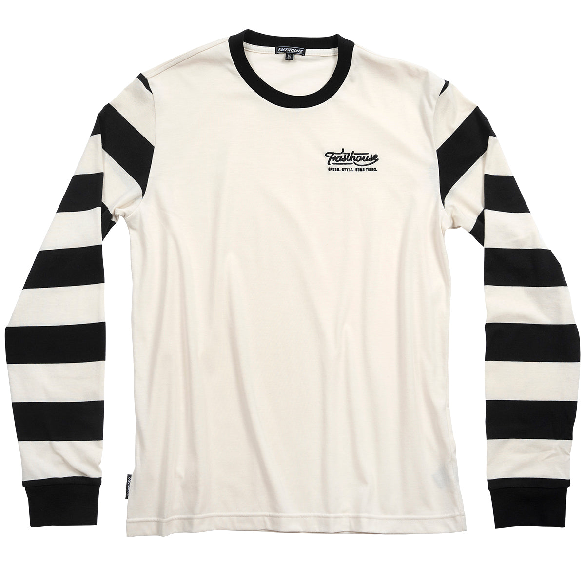 Jailbreak Stripe Long Sleeve Tee - Natural