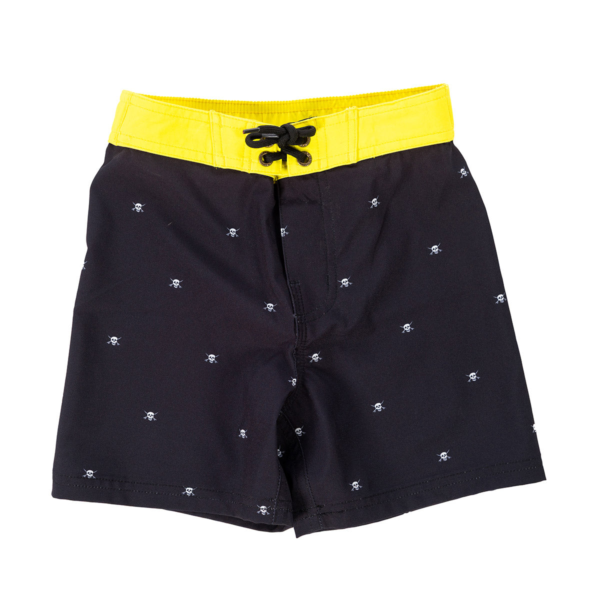 Jasper 16" Toddler Boardshorts - Black/HiViz