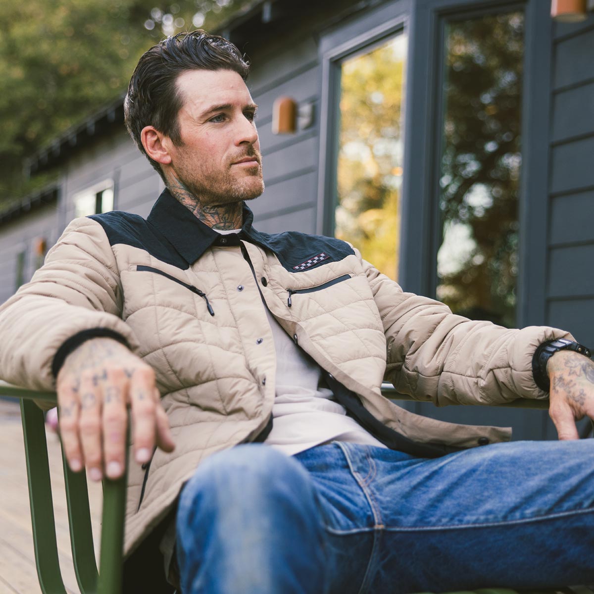 Logan Puffer Jacket - Griege