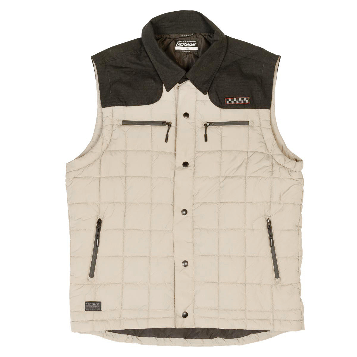 Logan Puffer Vest - Griege
