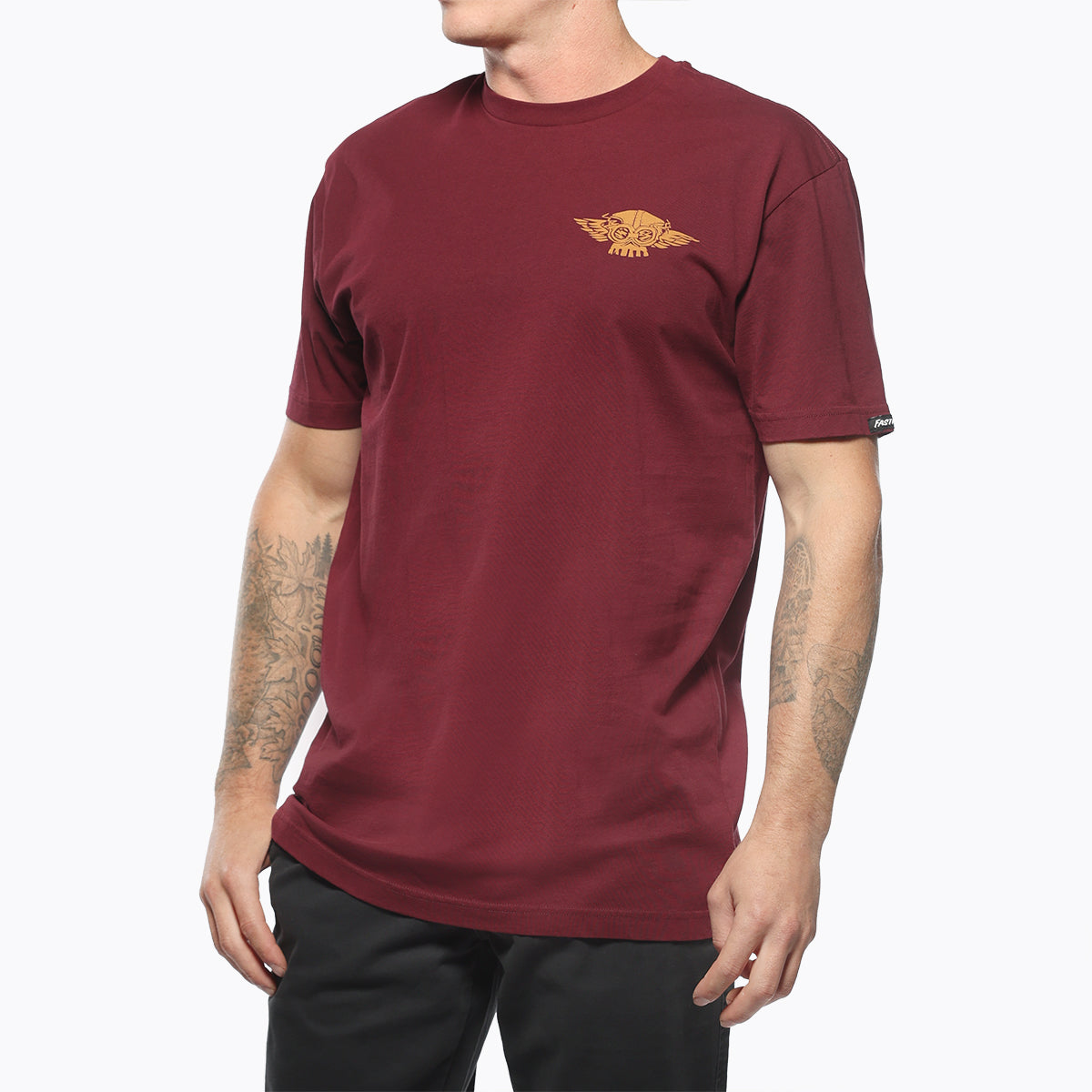 Love of It Tee - Maroon
