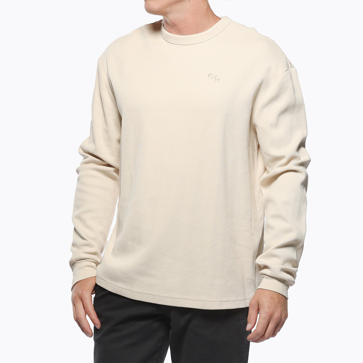 Luther Long Sleeve Thermal - Chalk