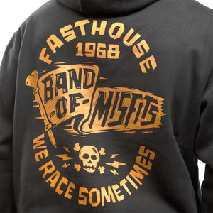 Marauder Hooded Pullover - Black