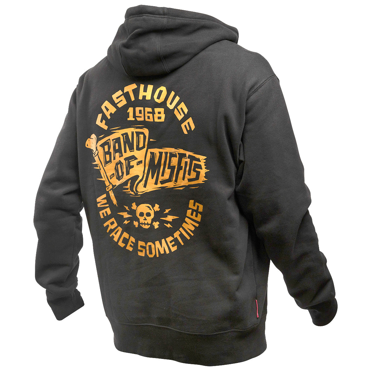 Marauder Hooded Pullover - Black