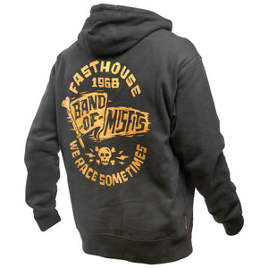 Marauder Hooded Pullover - Black