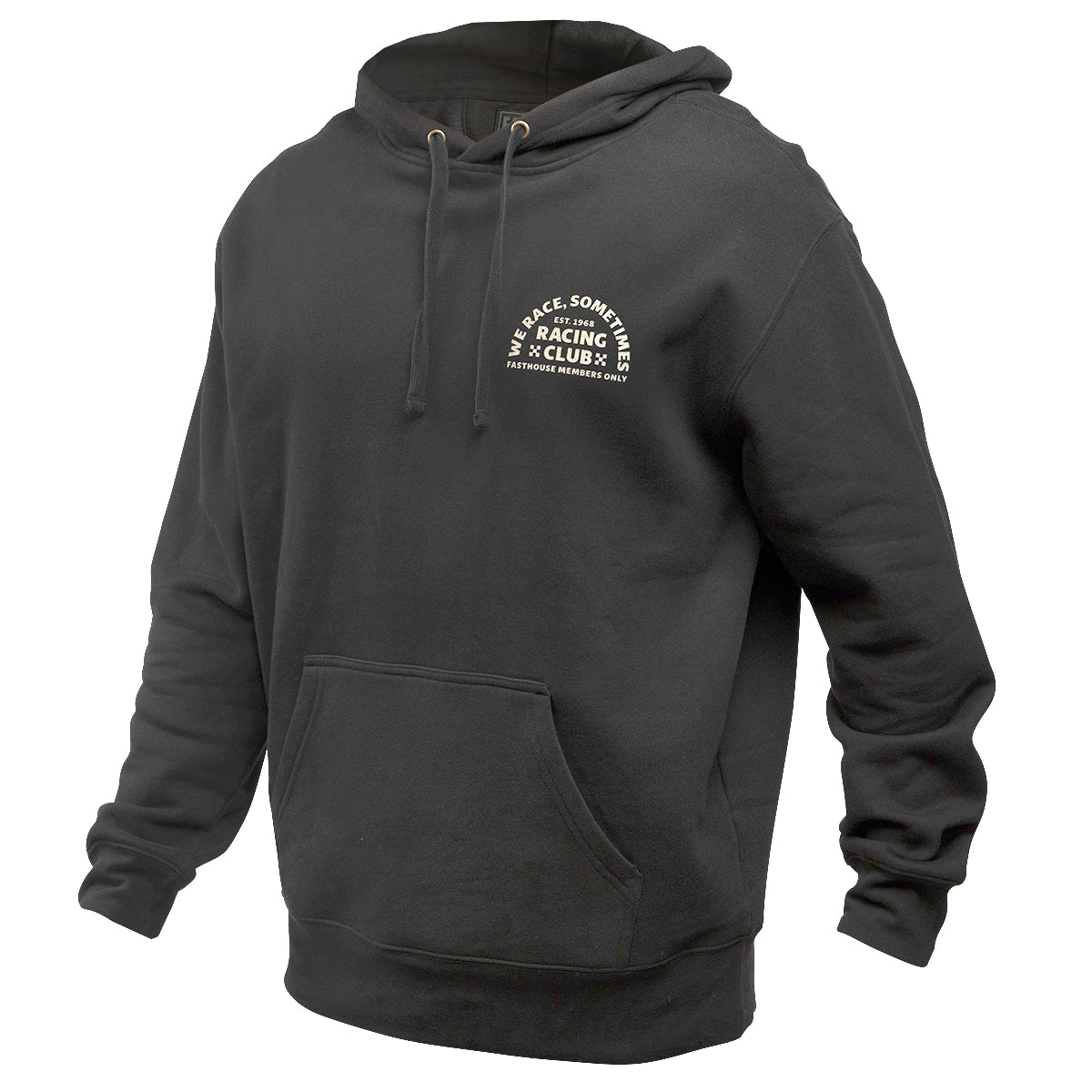 Members Only Hooded Pullover - Black