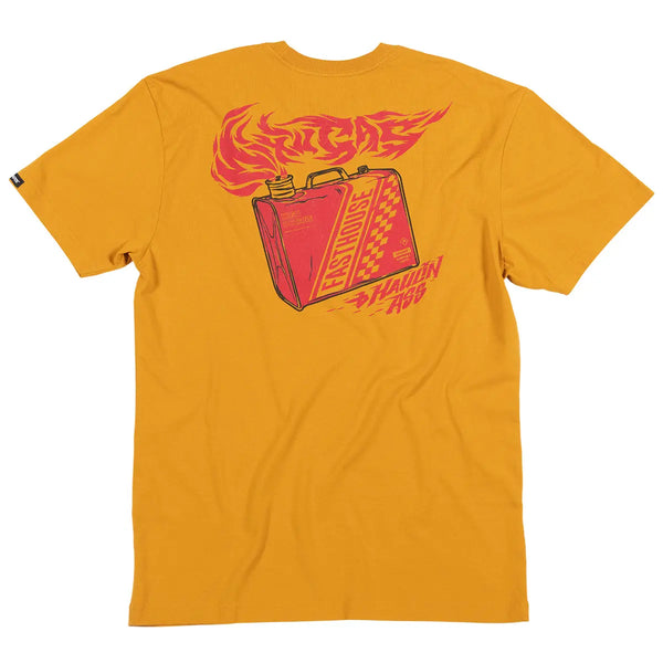 VIVISION Tシャツ GOLD Mixin' Tee - Antique Gold - Fasthouse