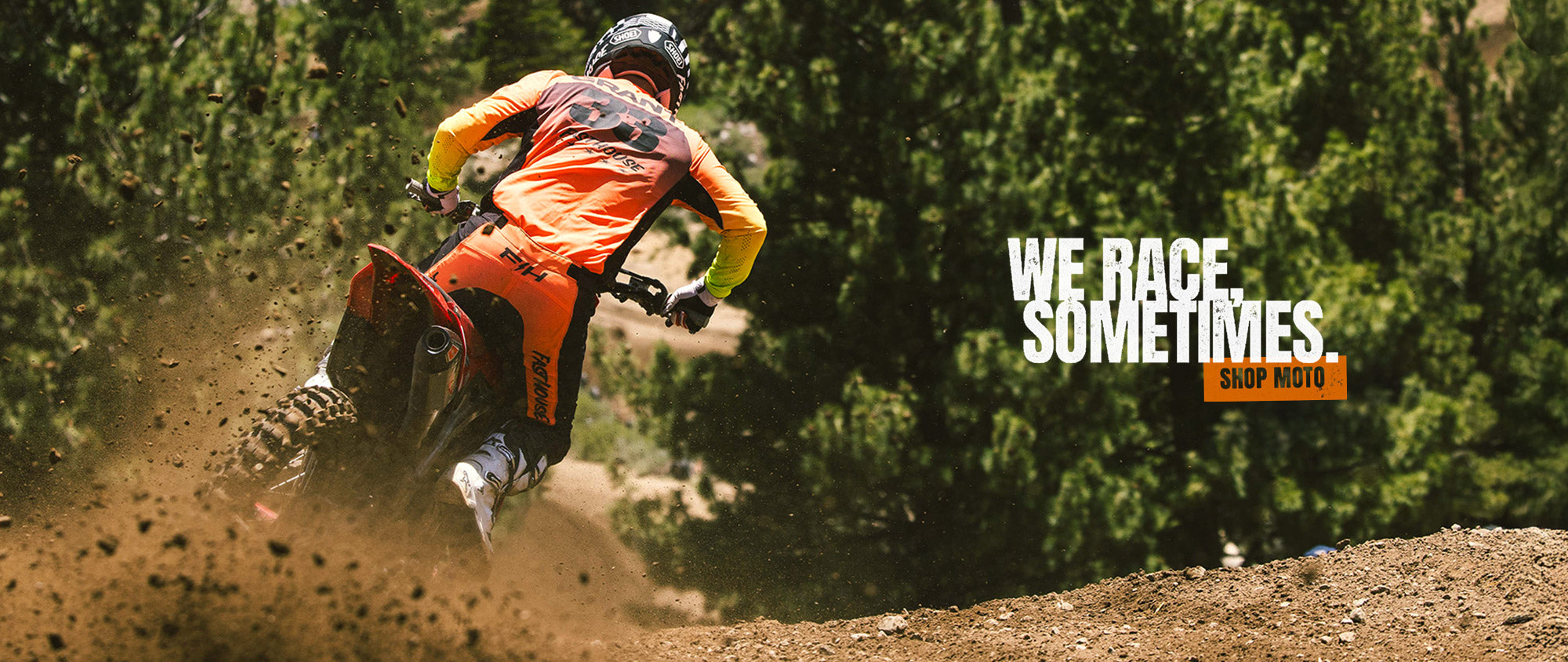 We Race, Sometimes.