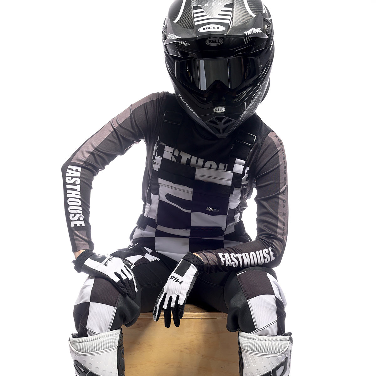Womens Motorall MX - Checkers