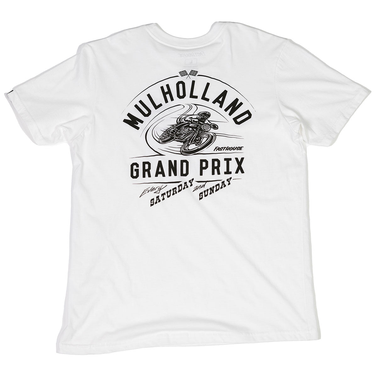 Mulholland GP Tee - White