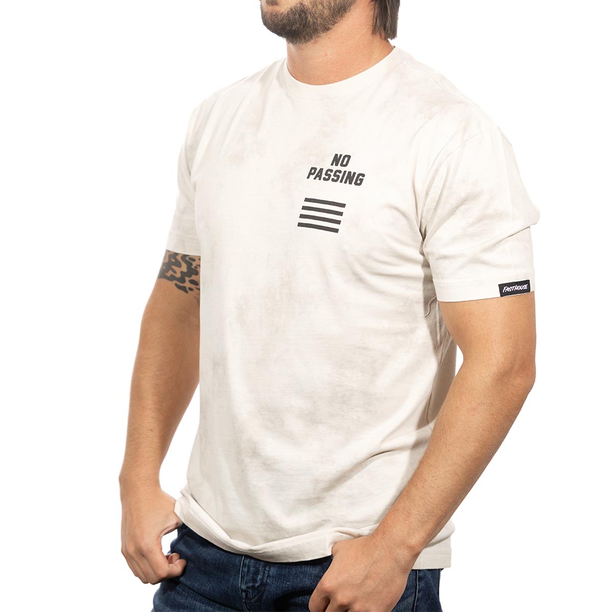 No Pass Tee - Cloud Crystal Wash
