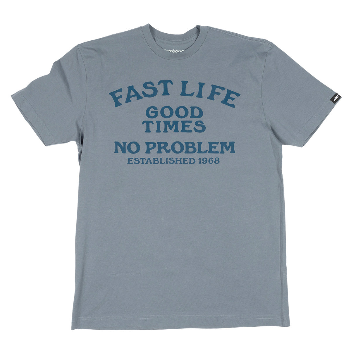 No Problem Tee - Denim