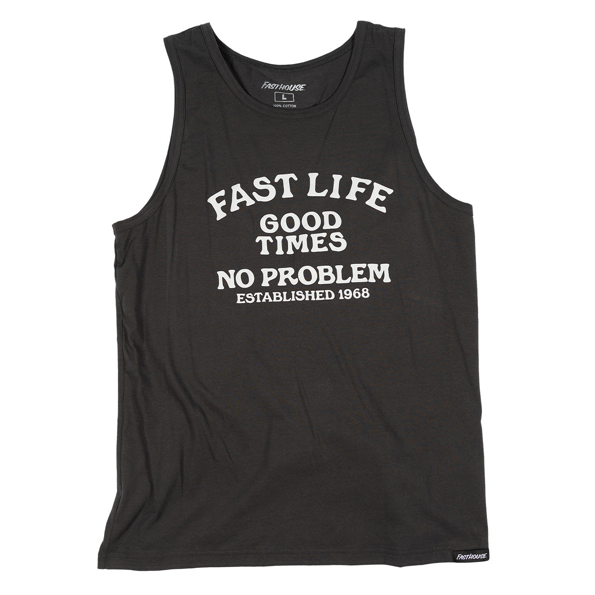 No Problem Tank - Graphite Black