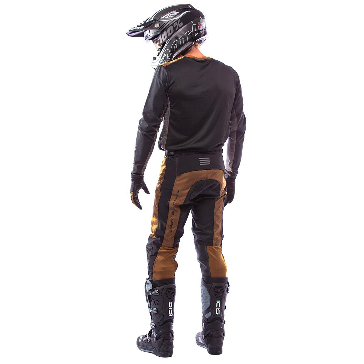 Off-Road Bronx LS Jersey - Black/Camel