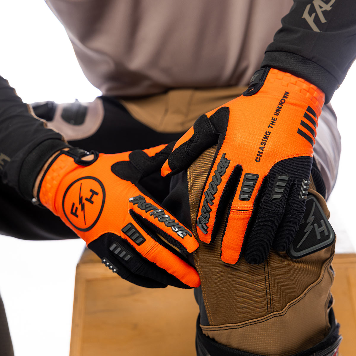Off-Road Matox Glove - Orange