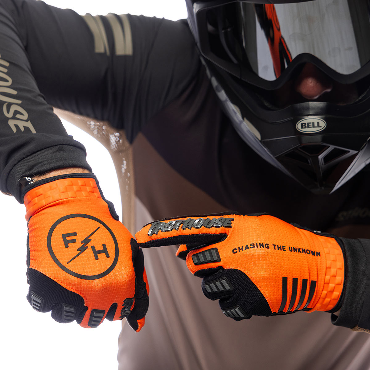 Off-Road Matox Glove - Orange