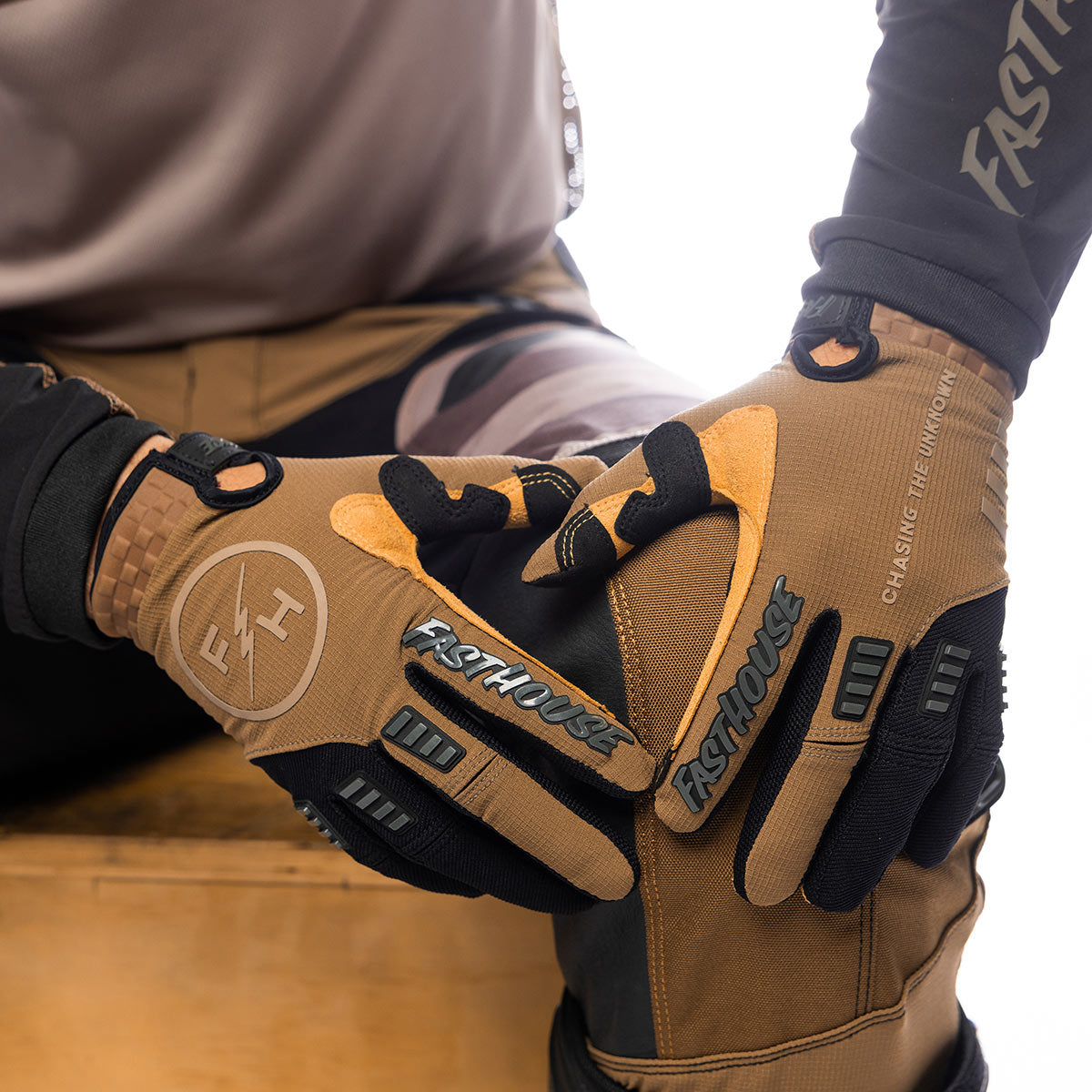 Off-Road Matox Glove - Teak/Black