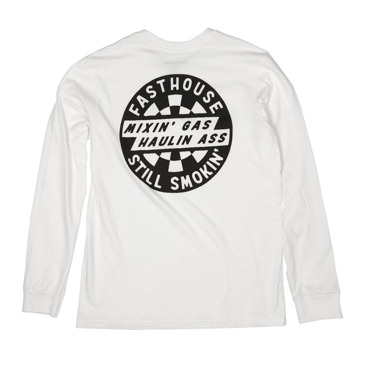 Oil Burner LS Tee - White