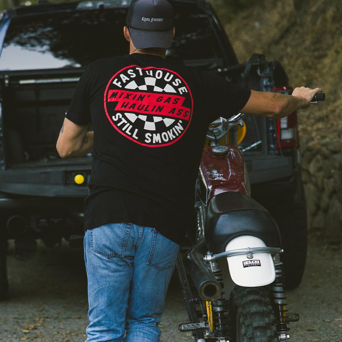 Oil Burner Tee - Black