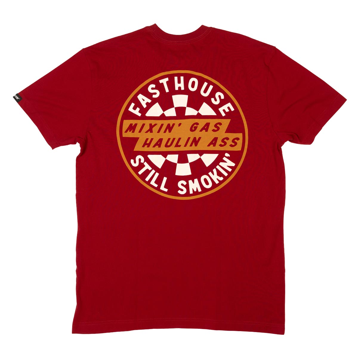 Oil Burner Tee - Cardinal