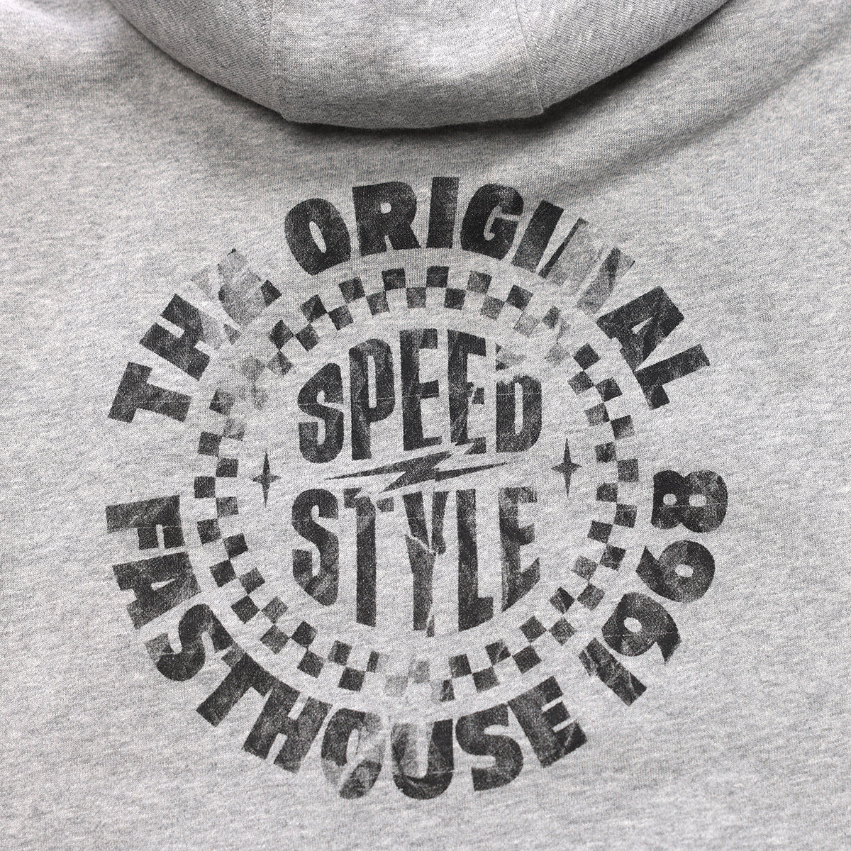 Origin Hooded Youth Pullover - Heather Gray closeout