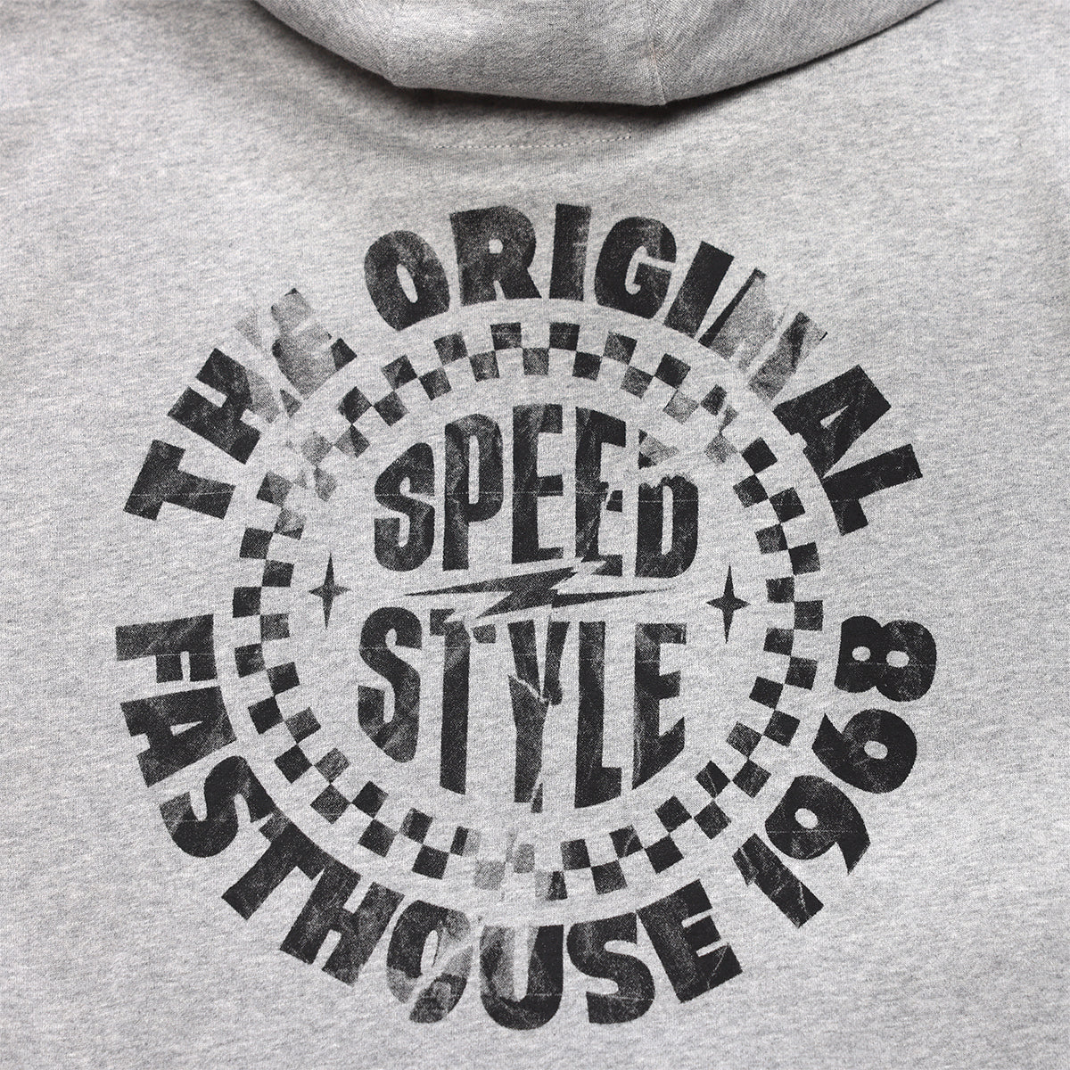 Origin Hooded Zip-Up - Heather Gray