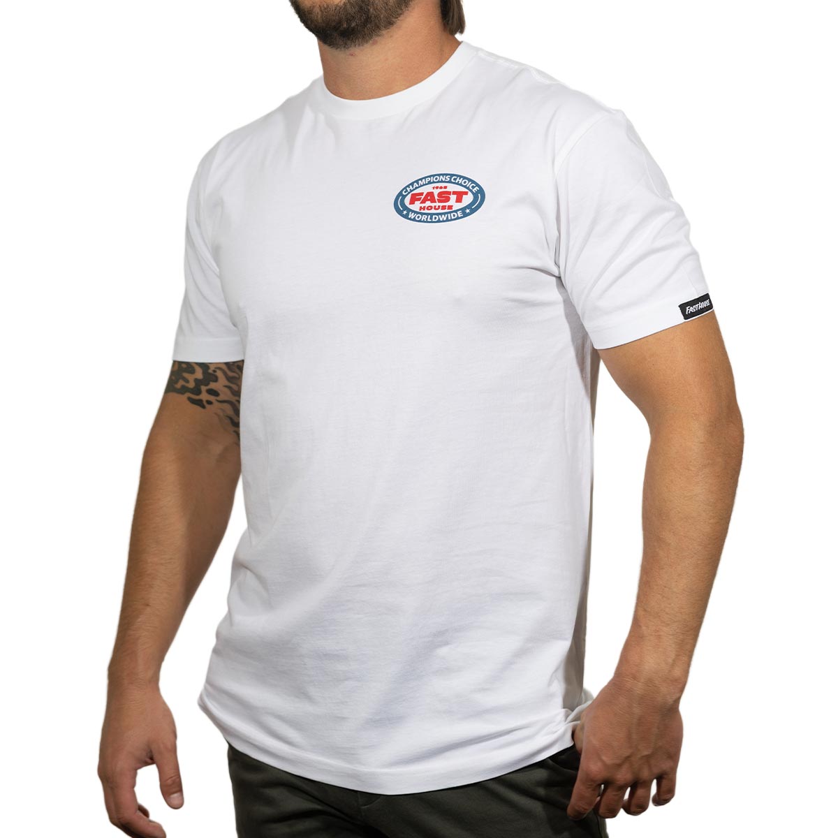 Petrol SS Tee - White