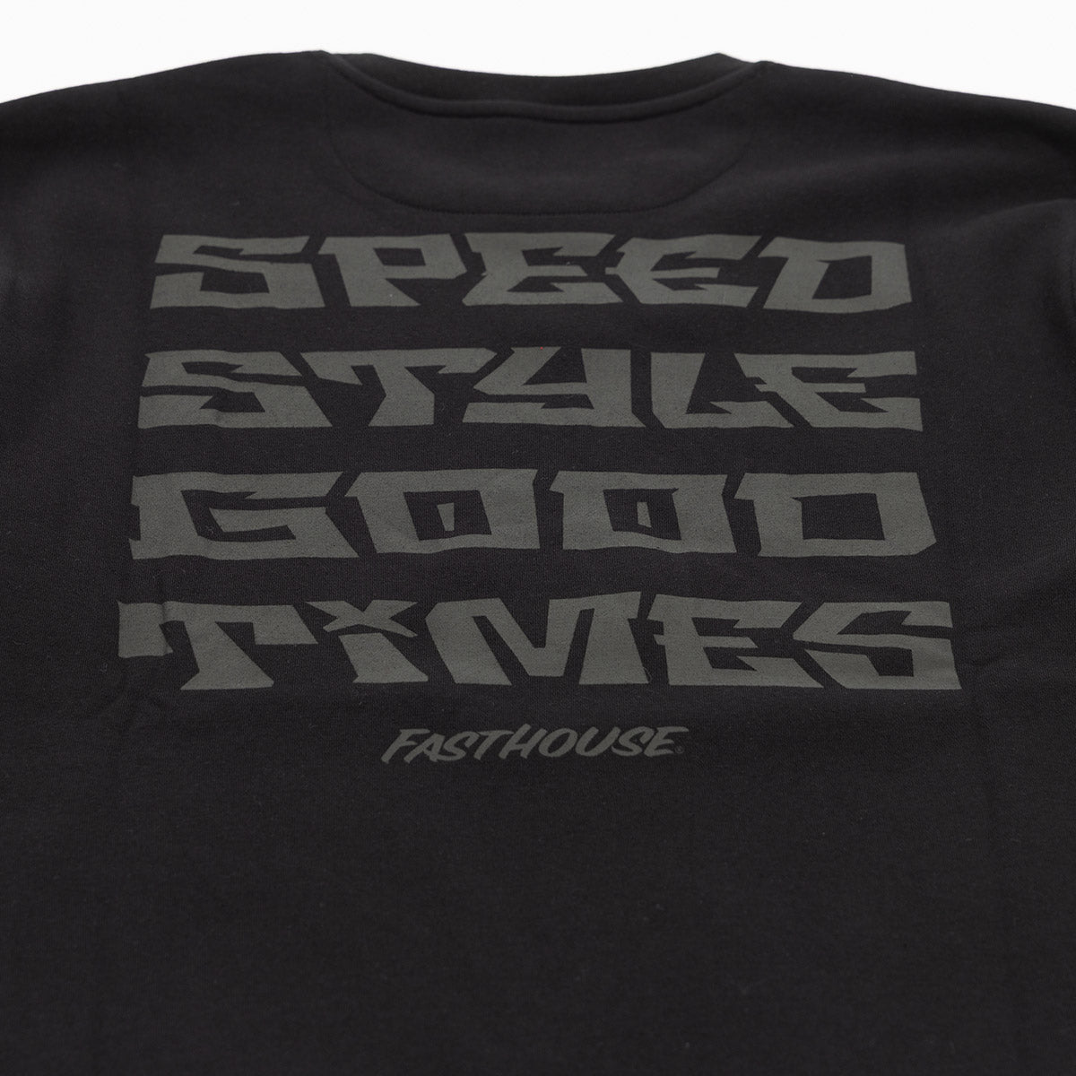Pillar Crew Neck Pullover - Black