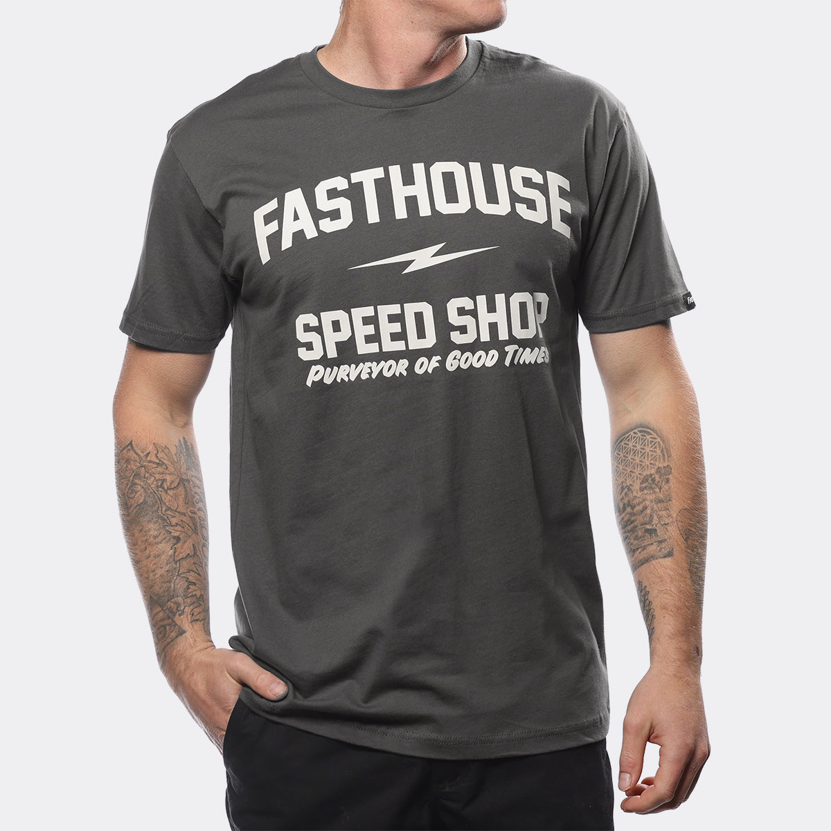 Purveyor Tee - Gunmetal