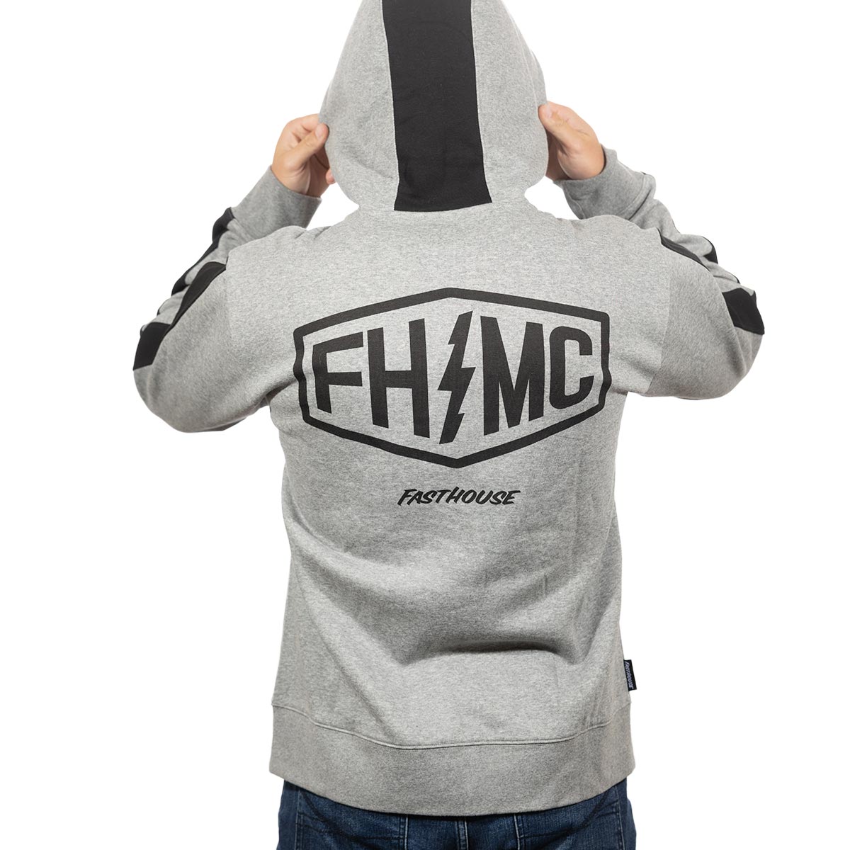 Rapid Hooded Zip-Up - Gray