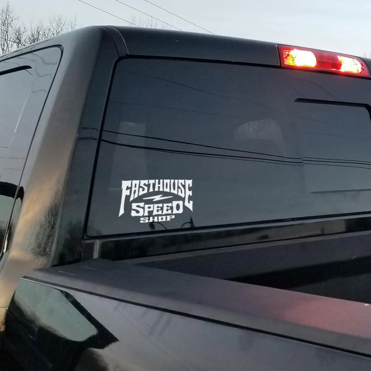 Record Die Cut Sticker Fasthouse