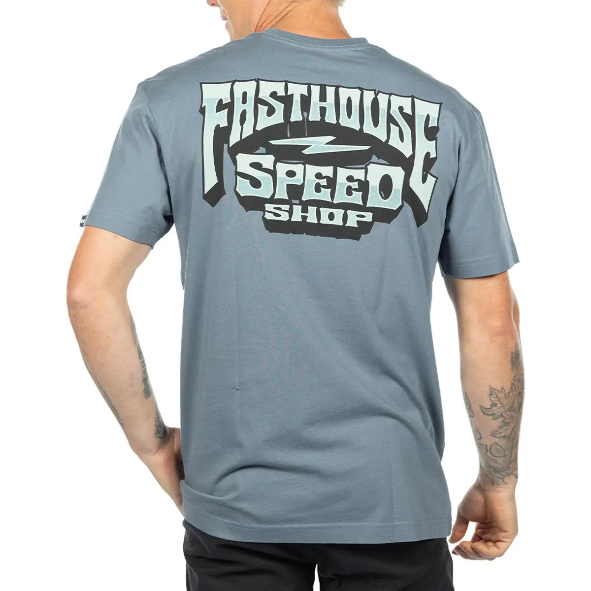 Record Tee - Denim Fasthouse