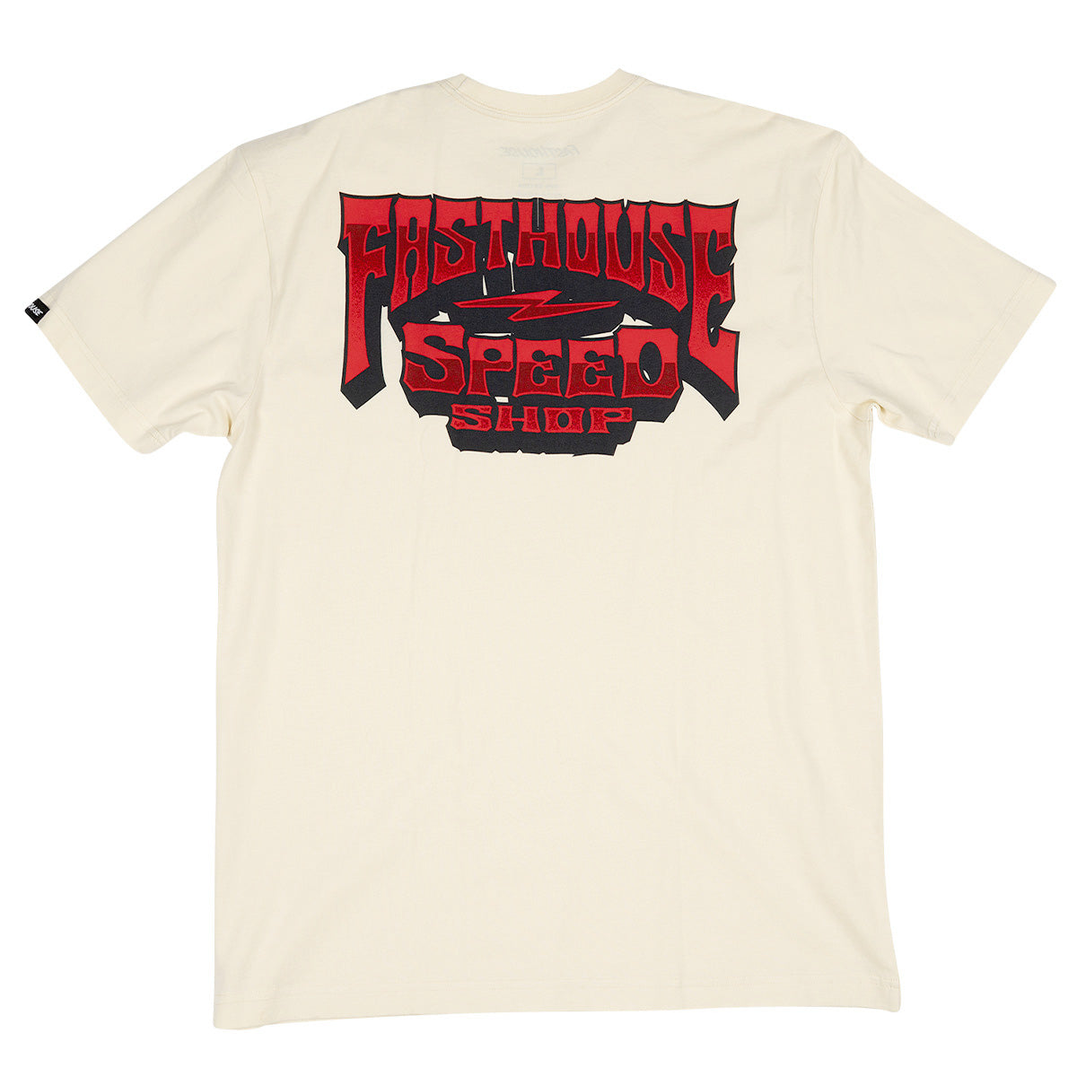 Record Tee - Natural