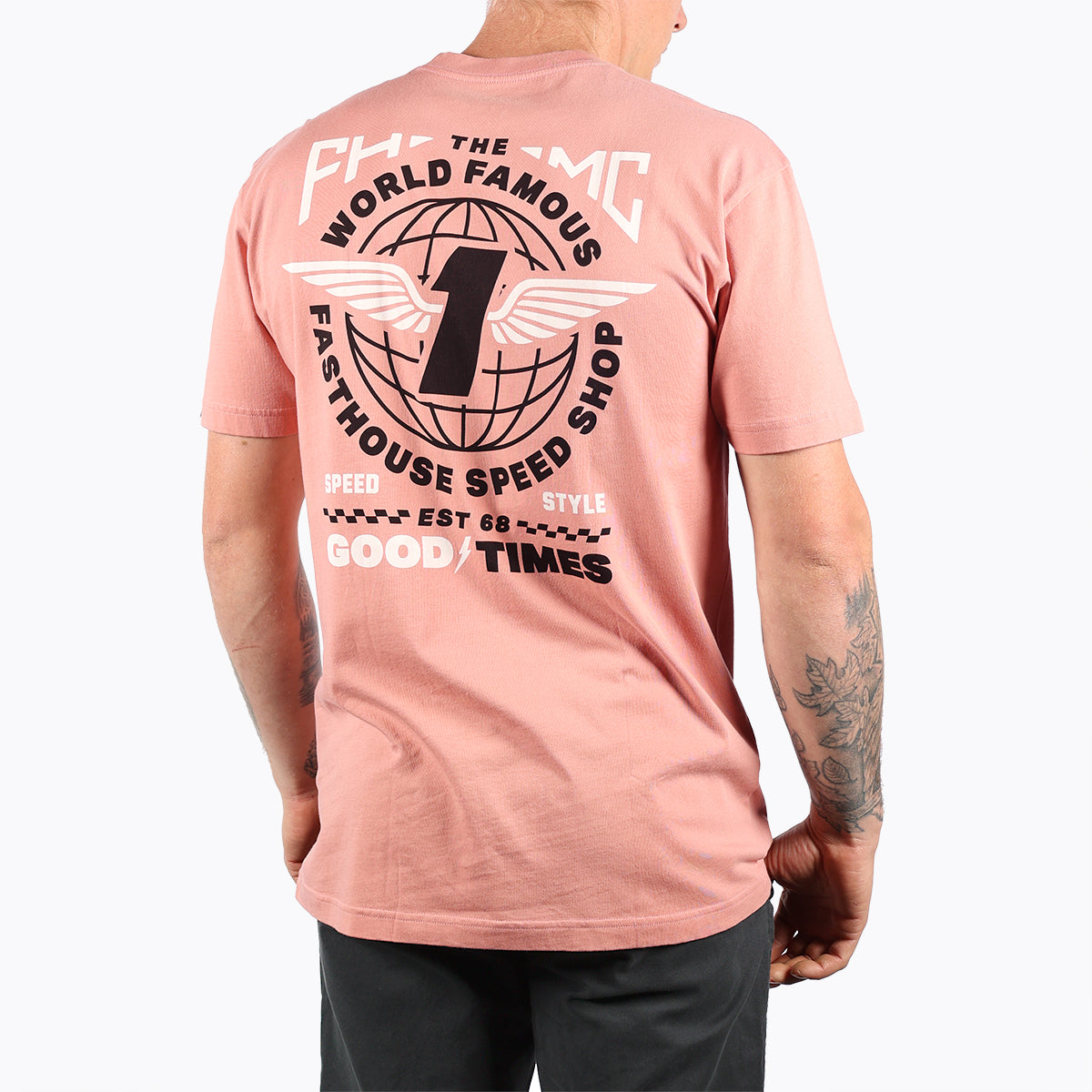 Renown Tee - Dusty Pink