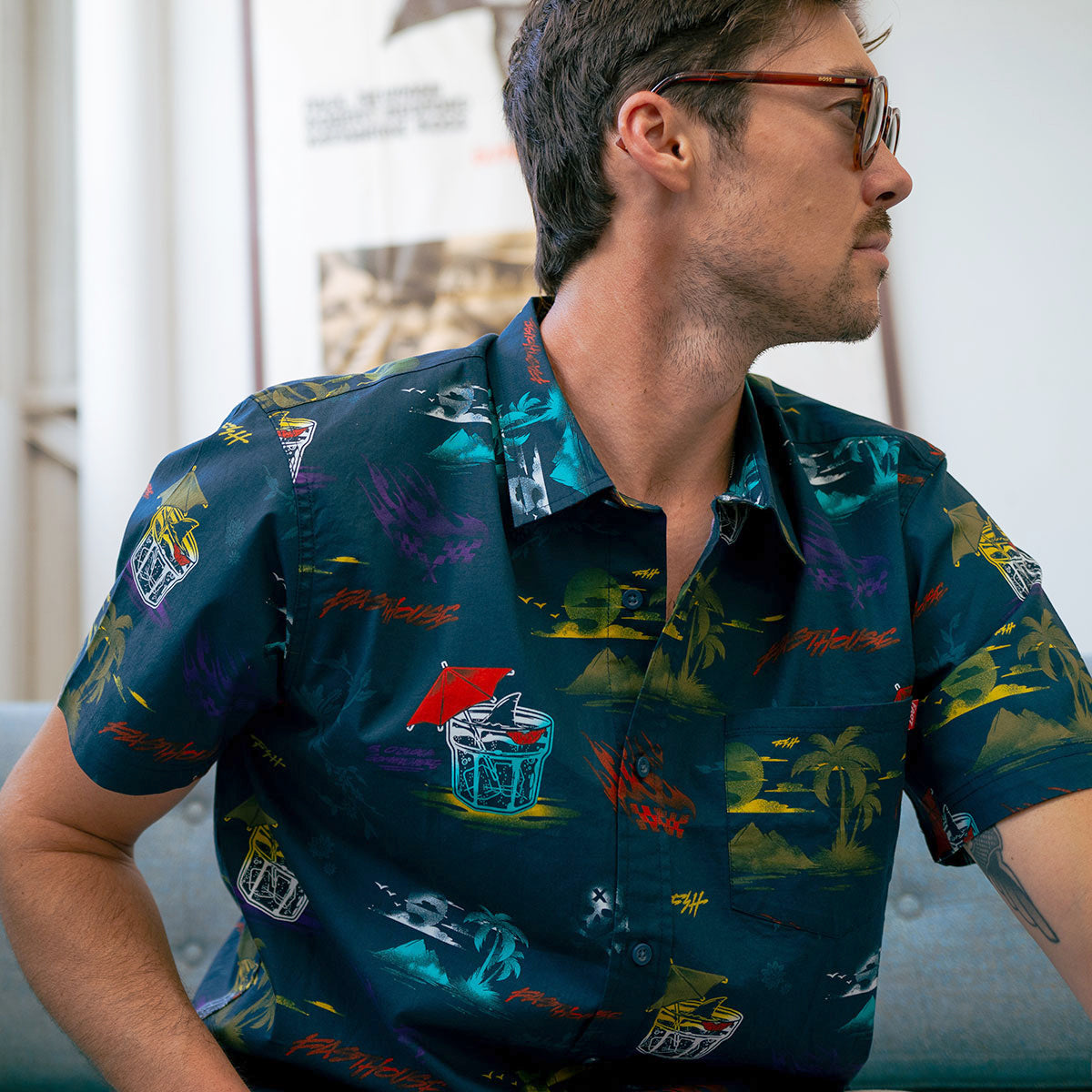 Hideout Button Up