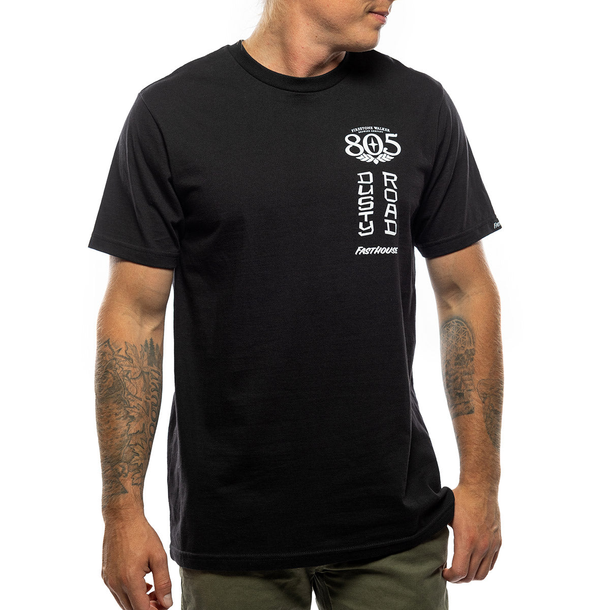 805 Roam SS Tee - Black