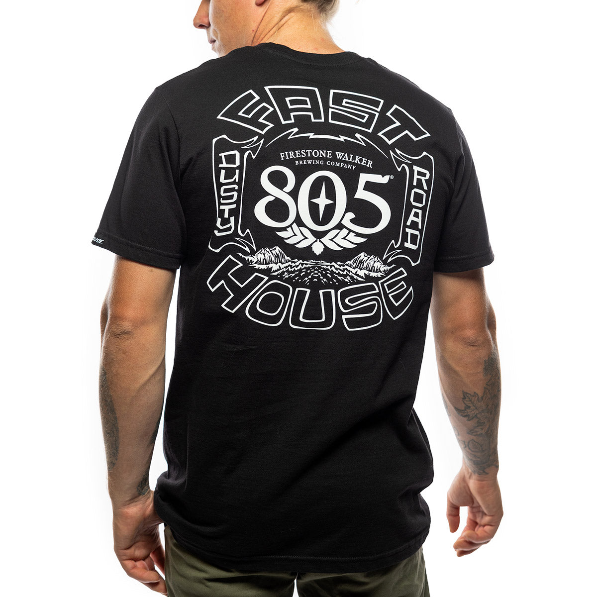 805 Roam SS Tee - Black