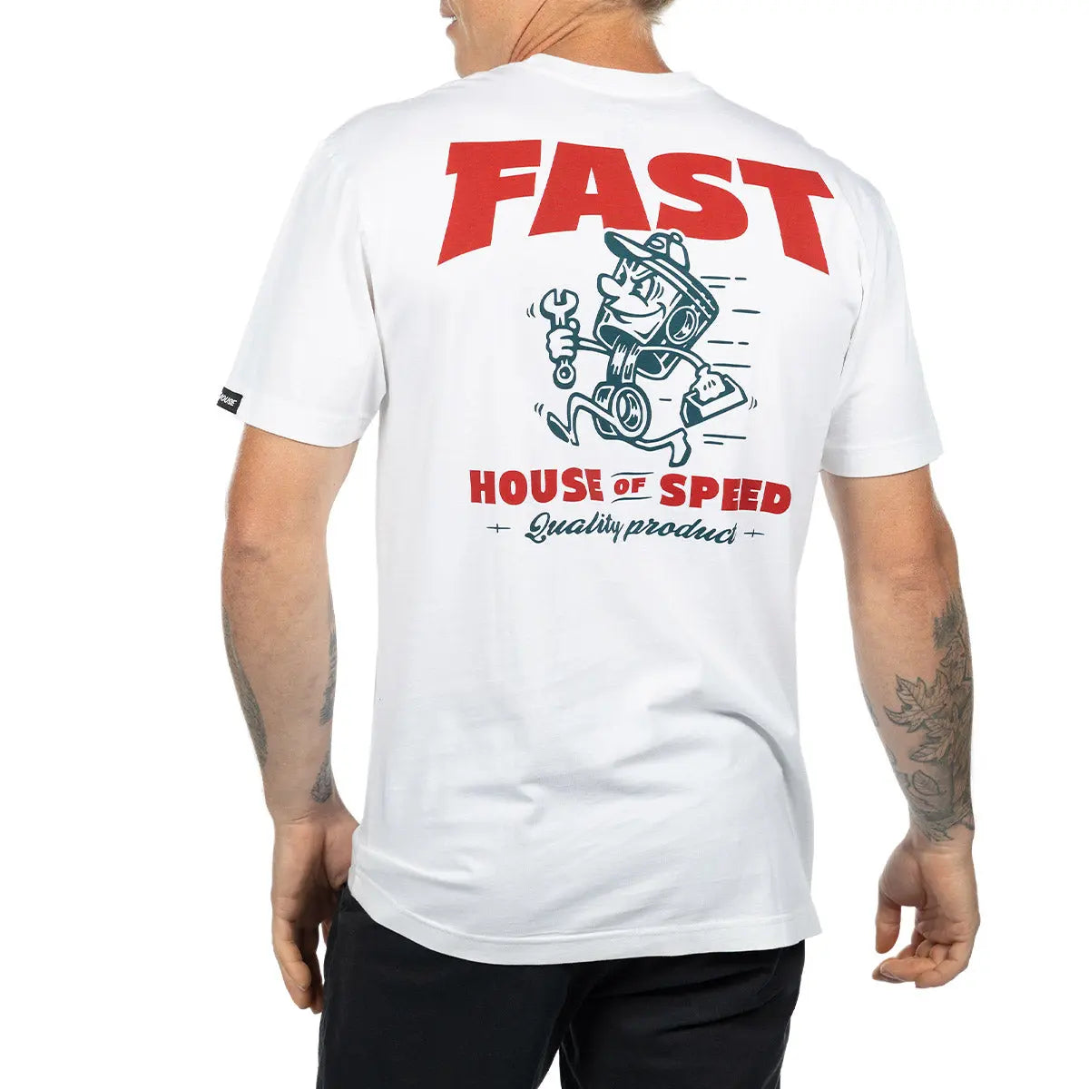 Runner Tee - White Fasthouse