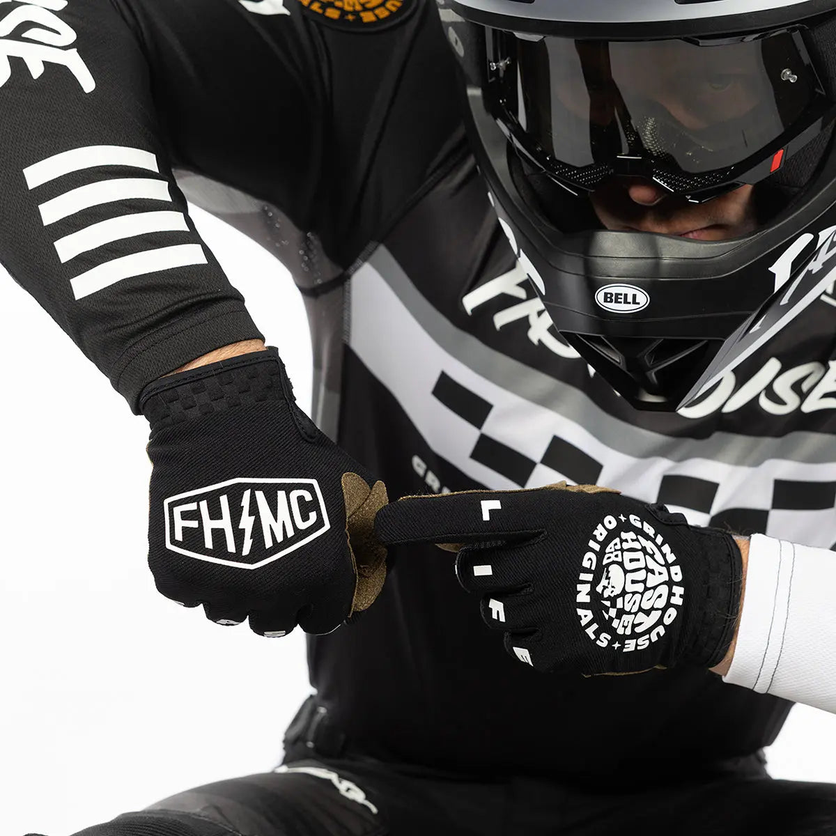 Speed Style Atomic Youth Glove - Black Fasthouse