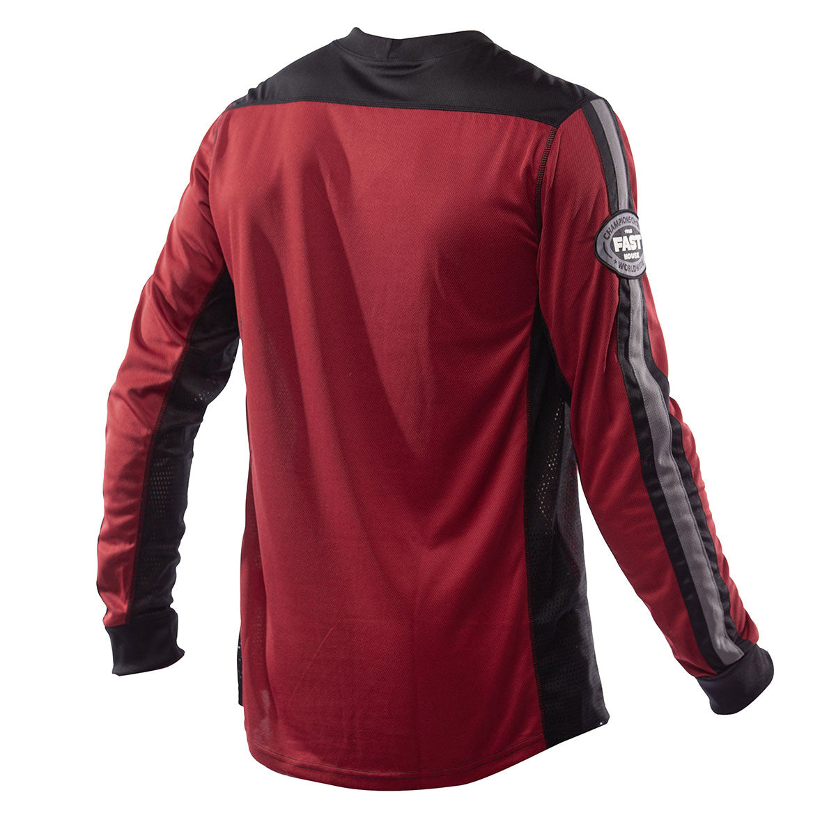 Sanguaro Petrol LS Jersey - Cardinal