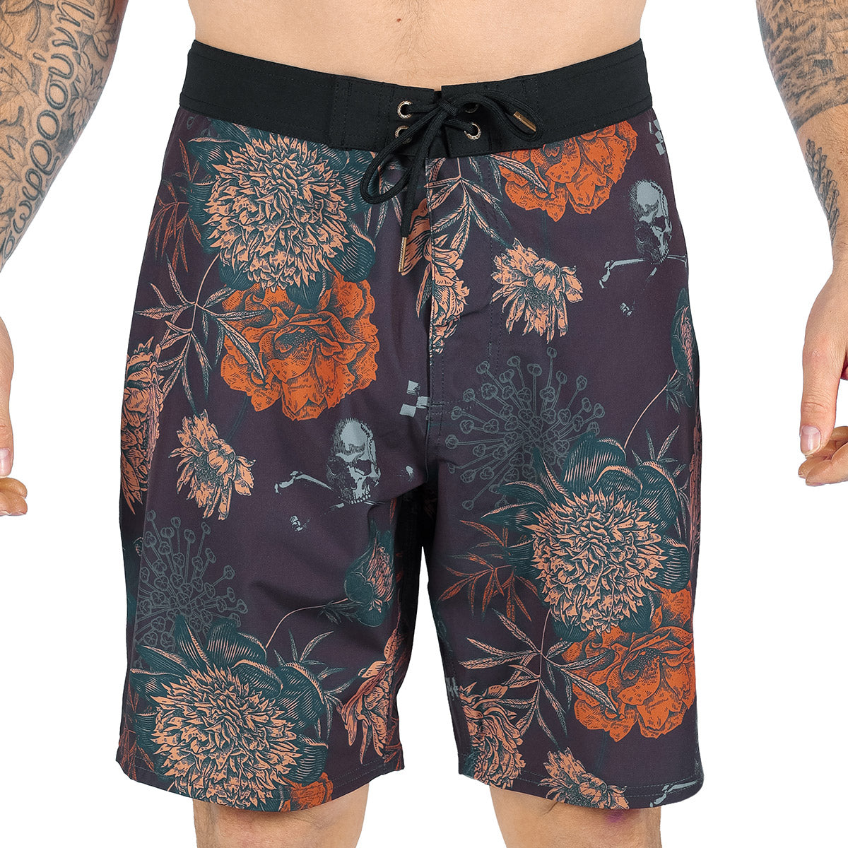 Scene 19" Boardshort - Vintage Black