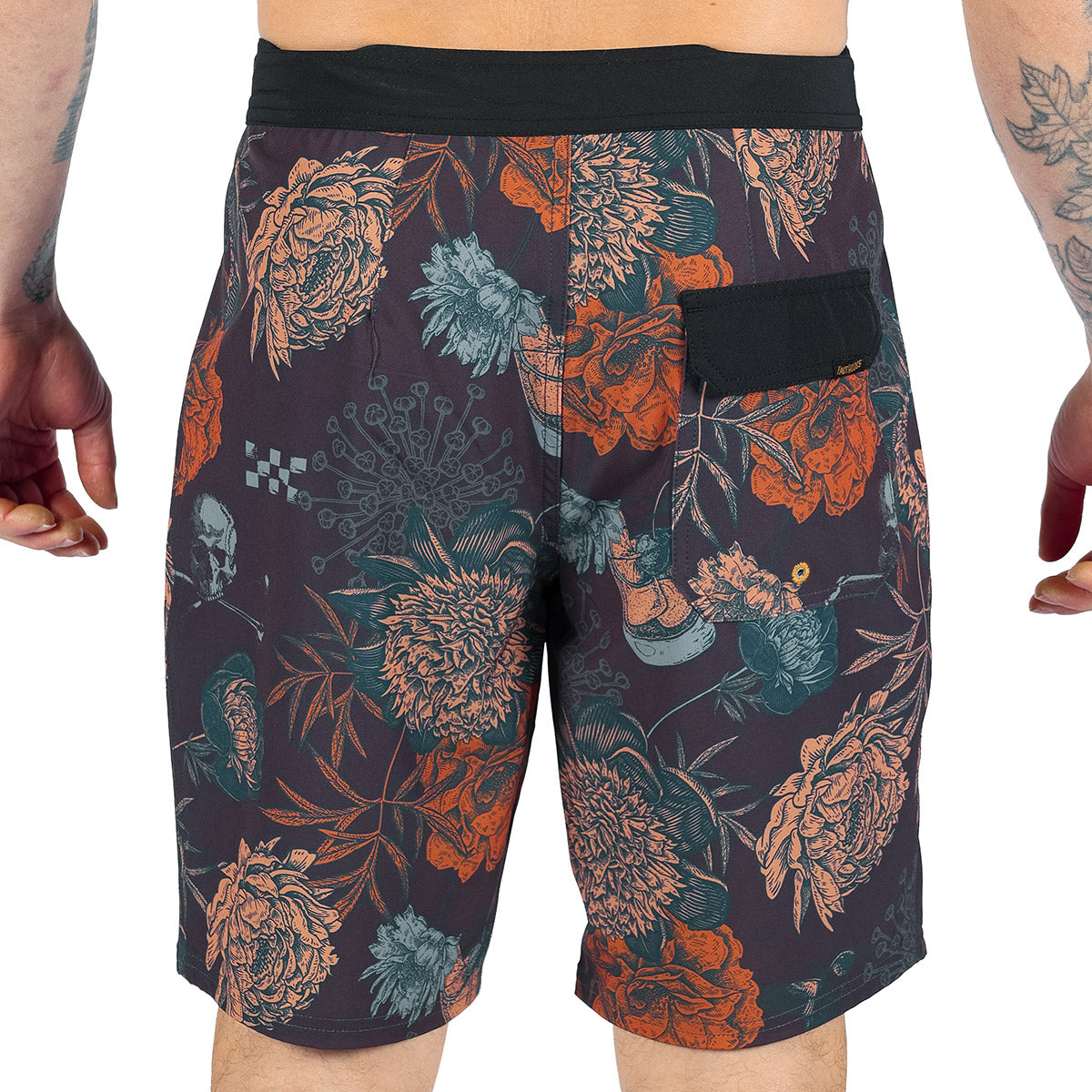 Scene 19" Boardshort - Vintage Black