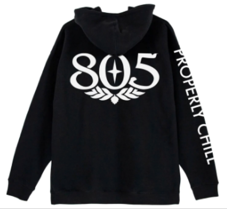 805 Properly Chill Black Pullover Fasthouse