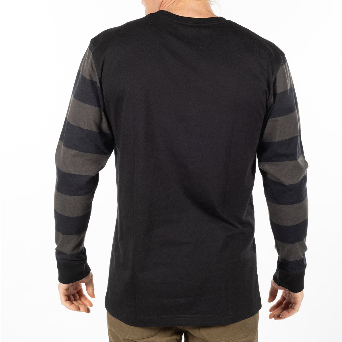 Sherwin Yarn Dye LS Tee - Black