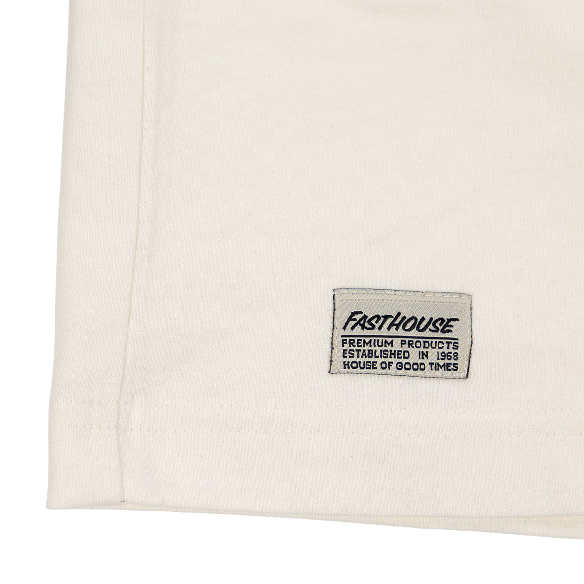 Sherwin Yarn Dye LS Tee - Off White / Black