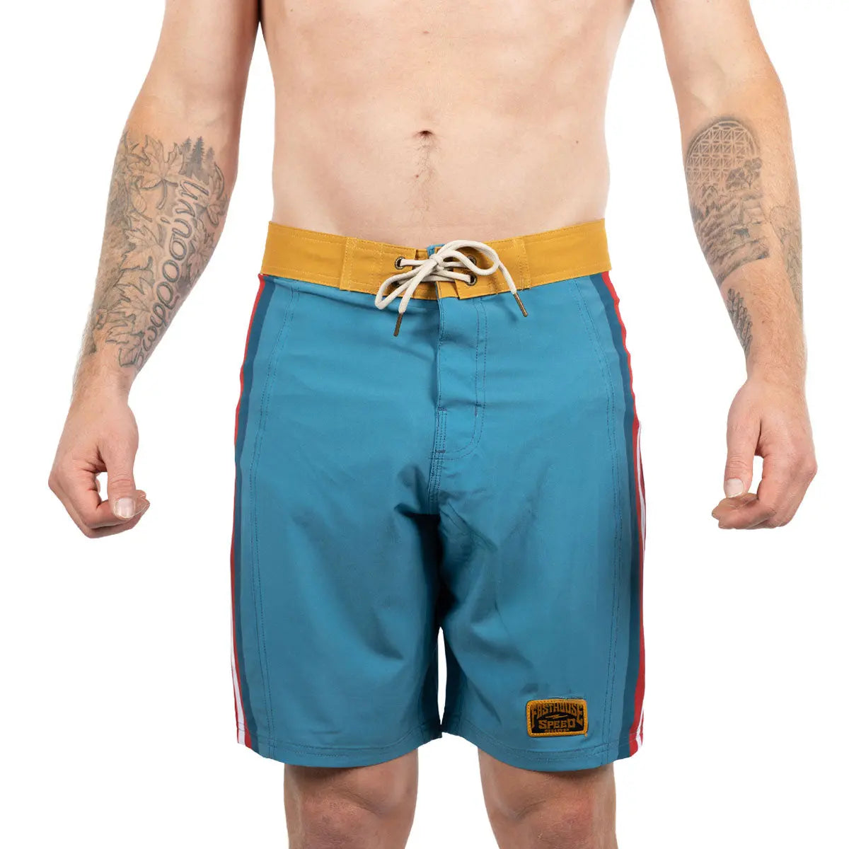 Skeg 19" Boardshort - Indigo Fasthouse
