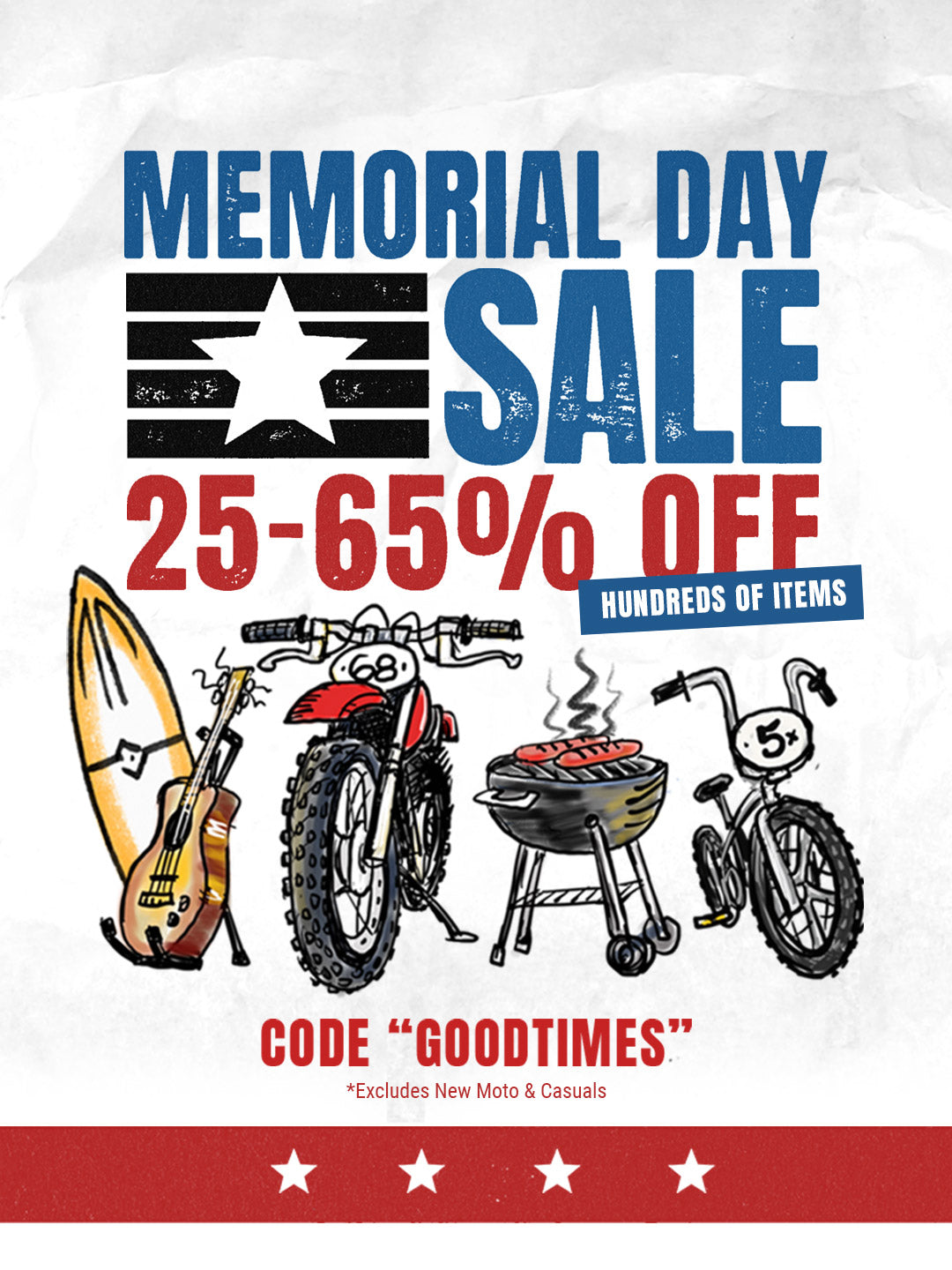 Memorial Weekend Sale