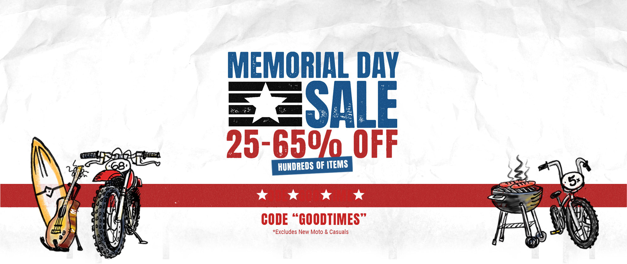 Memorial Weekend Sale
